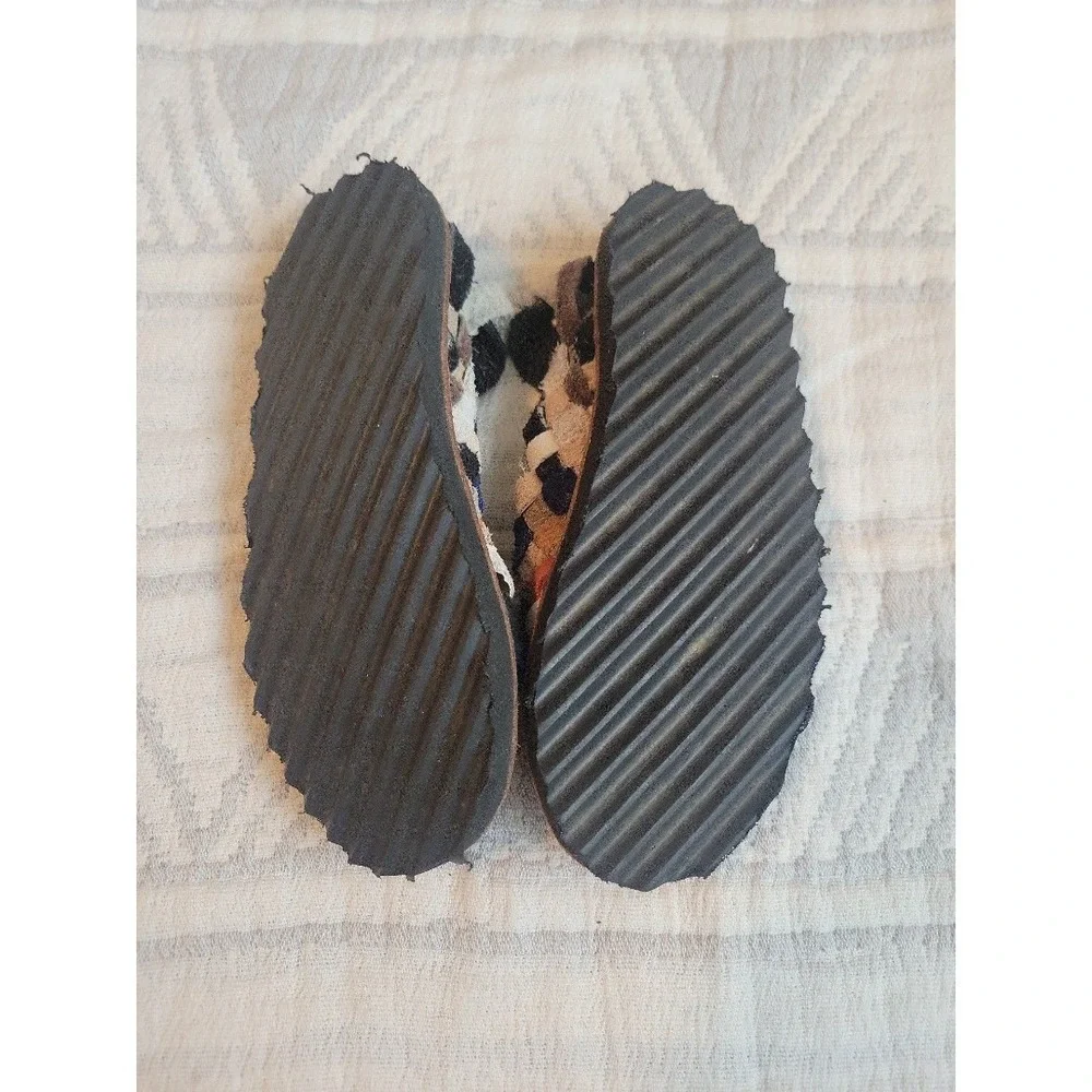 Artisan Handmade Brazilian Kids Slip-On Shoes Size‎ 11C Leather